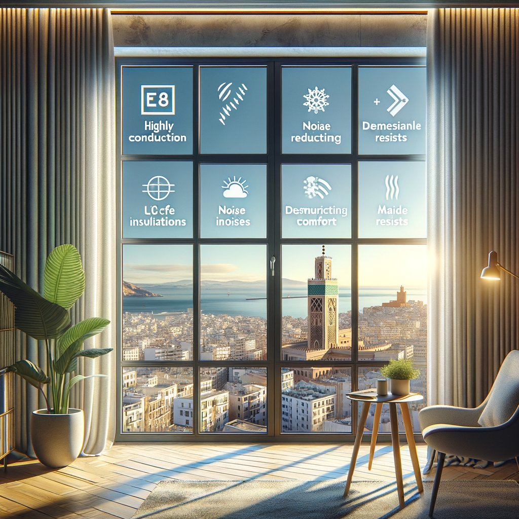 Fenêtre PVC Tanger : Isolation Performante pour Confort Optimal