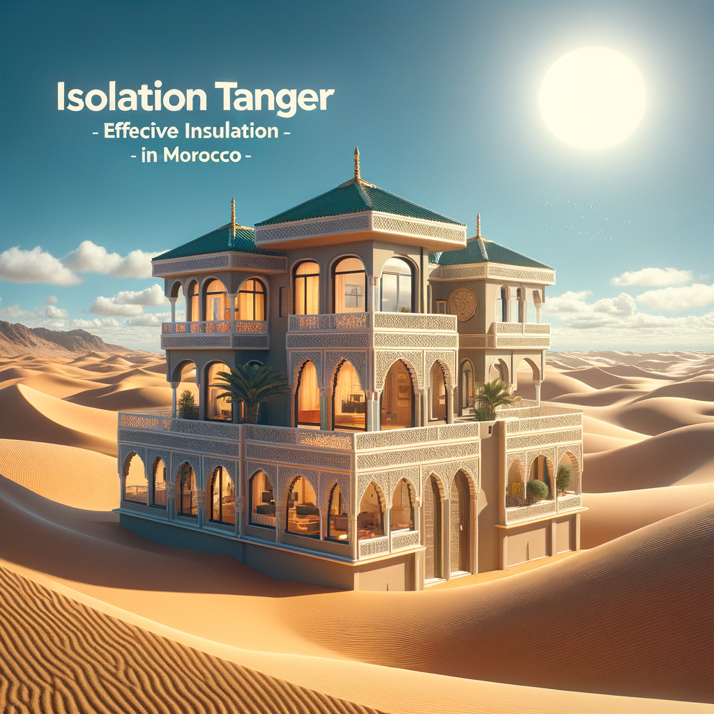 Isolation villa Tanger avec mousse polyuréthane – Isolation Maroc efficace