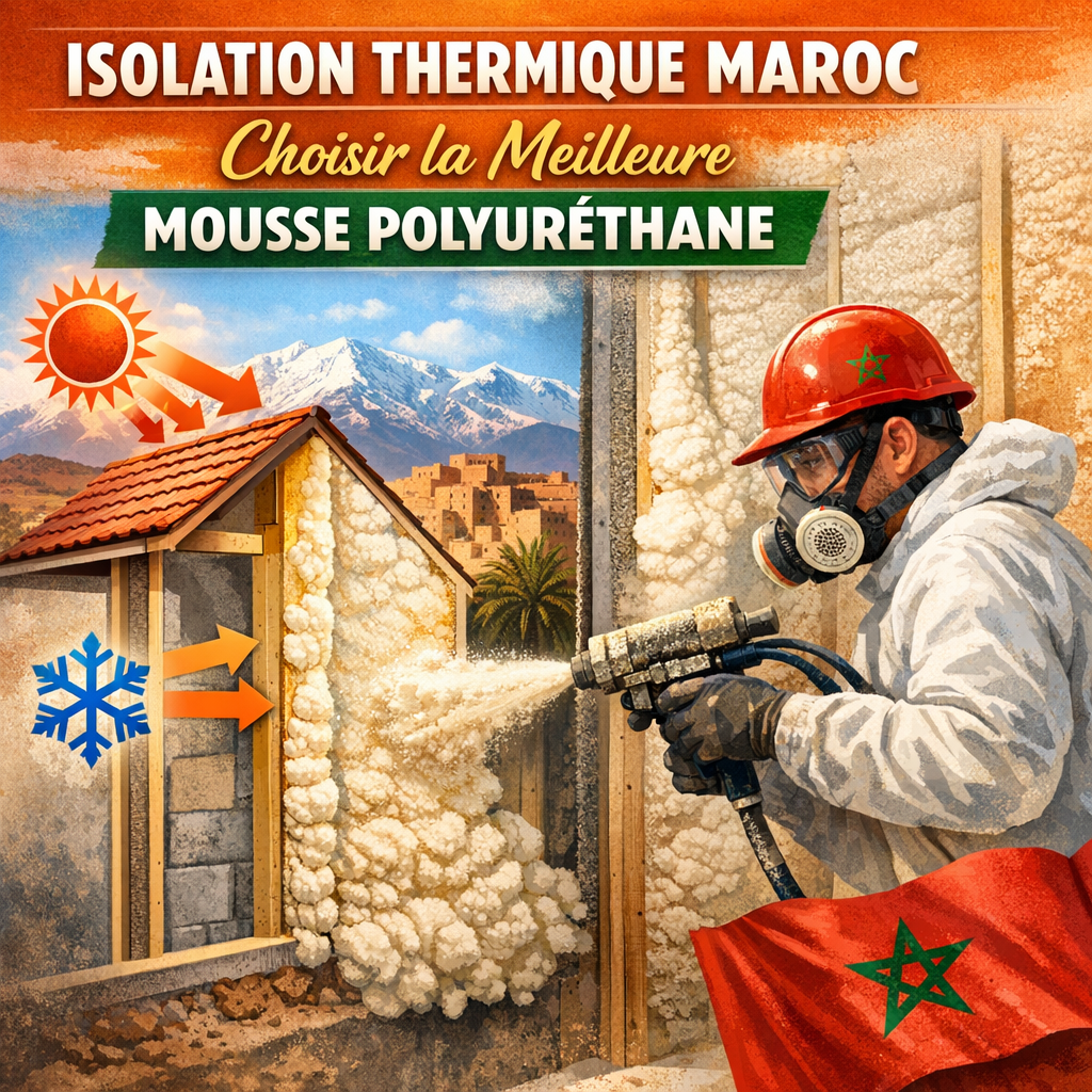 Isolation Thermique Maroc : Choisir la Meilleure Mousse Polyuréthane