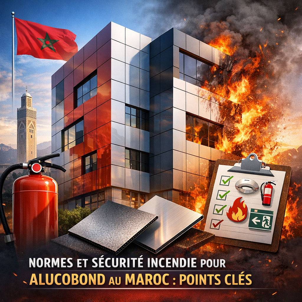 Normes et Sécurité Incendie pour Alucobond au Maroc : Points Clés